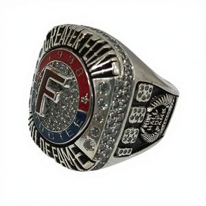 Anillo de Campeonato Personalizado |   Anillo Deportivo Personalizado para Equipo |   Acero Inoxidable con Zirconia |   Diseño Moderno |   Unisex - Product Image 3