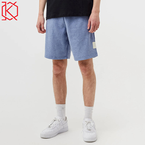 Pantalones Cortos Casuales de Cintura Media para Hombre, Transpirables, de Lona de Felpa Sólida con Impresión Digital, Servicio OEM, Secado Rápido, Color Personalizado - Product Image 4