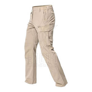 Diseña Tus Propios Pantalones Tácticos Personalizados para Hombre, Fabricante OEM, Pantalones Casuales de Lona con Botones, Alta Calidad para Venta en Línea - Product Image 2