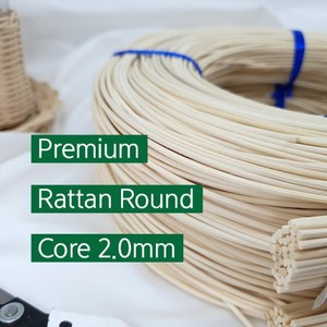 แกนหวายทรงกลมทำจากหวายแกนกลม - Product Image 4