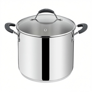 Olla para Sopa y Caldo de Acero Inoxidable Tempra de 18 cm con Tapa Cromada Pulida 012896020518 para Lagostina - Product Image 2