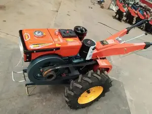Buy Cheap And Affordable Original 2 Wheel Definition Farm Hand Walking Tractor 14HP For Sale In France