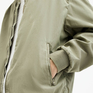 Windbreaker Jacket High Quality Casual Bomber Jacket Streetwear Clothing for <b>Men</b> <b>Blue</b> Custom Logo Size <b>Men's</b> Down Bomber Jacket - Product Image 3