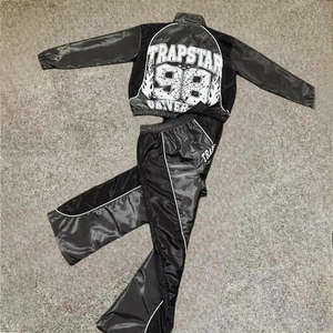 Conjunto Deportivo de Invierno para Hombre, Pantalones Deportivos Holgados y Cortavientos, Estilo Urbano, para Maternidad - Product Image 1