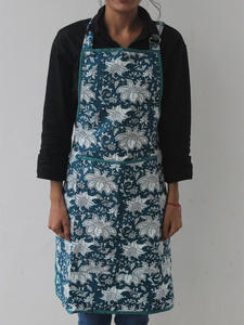 Indian Cotton Hand Block Printed Kitchen <b>Aprons</b> - Product Image 4