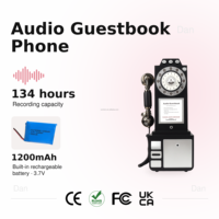Téléphone de mariage avec écran de protection en verre trempé offert, 64 Go, 8 pouces, pour livre d'or audio-vidéo