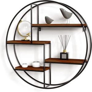 Mua Cao Cấp Chất Lượng Tay Khắc Gỗ Rắn Hoa Thiết Kế Gắn Nổi Kệ Tường Bằng Gỗ Chân Đế Kệ Cho Nhà - Product Image 4