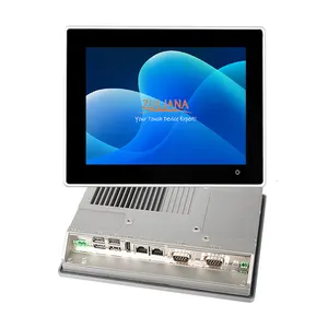 OEM/OEM Factory 8 Inch Embedded All In 1 Tablet Computer Rugged IP65 Fanless Touch Screen Panel PC