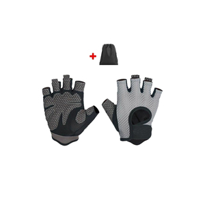 Gants d'haltérophilie rembourrés respirants confortables sangles de poignet antidérapantes réglables pour l'entraînement en salle de sport - Product Image 1