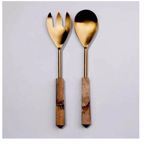Metal Cutlery Set of Four Design Metal New Gold Plated Cutlery Set for Wedding Used New Metal Flatware in Wholesale Price - Product Image 2