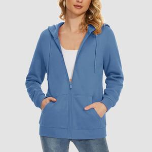 Sudadera con Capucha de Algodón Grueso, Sudadera con Capucha para Mujer, Sudadera con Capucha para Mujer con Logotipo Personalizado Estampado - Product Image 6