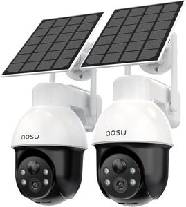LORD High Quality Outdoor <b>Solar</b> <b>Powered</b> 3K PTZ <b>Security</b> <b>Camera</b> with Dual Lens - Product Image 2