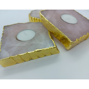 เชิงเทียนคริสตัลโมราธรรมชาติเหมาะสำหรับการทำสมาธิของขวัญปีใหม่สำหรับครอบครัวและเพื่อน - Product Image 3