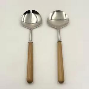 Stainless Steel Salad <b>Spoon</b> Pasta Fork Salad Fork <b>Spoon</b> <b>Serving</b> <b>Spoon</b> Salad Server - Product Image 5