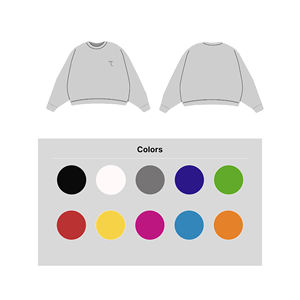 Sudadera con Capucha Ajustada 100% Algodón, Mezcla Suave de Peso Medio para Invierno, Técnica Bordada para Comodidad y Estilo Diarios - Product Image 4