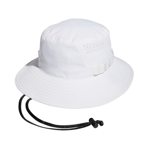 Chapeau personnalisé pour hommes et femmes chapeau seau en nylon gris avec ficelle résistant à l'eau respirant refroidissant chapeau de pêcheur - Product Image 4