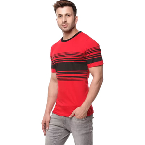 Vente en gros de nouveaux best-sellers meilleurs quantité minimale de commande en ligne bas sérigraphiés hommes t-shirts nouvel arrivage 2024 Article hommes t-shirt nouveau OEM solide - Product Image 2