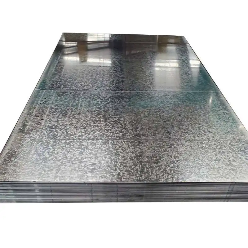 NS FS DX51D Z180 DX51D Hot Dipped Zinc Coated GI Galvalume Galvanized Steel flat sheet plate for bulk sale