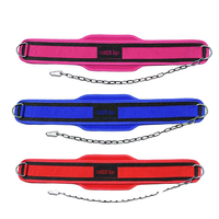 Ceinture de soutien dorsal réglable en EVA, robuste et légère, avec chaîne de renforcement, fermeture antidérapante à crochets et œillets, pour fitness professionnel