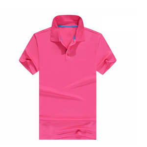 Polo de secado rápido para hombre, venta al por mayor, logotipo personalizado, color sólido, 300 gramos, material de poliéster/algodón, logotipo frontal - Product Image 4