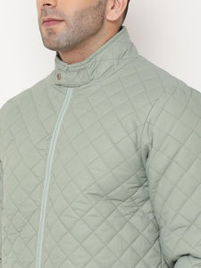 Nouvelle arrivée Veste matelassée sans couture pour homme, veste d'hiver personnalisable pour fabricants, style décontracté, grande taille - Product Image 3