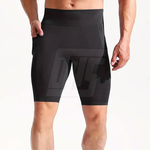 Pantalones cortos de compresión de calidad superior para hombre con tela duradera y ajuste cómodo para el uso diario de entrenamiento - Product Image 5