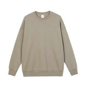 Sudadera con estampado de logotipo de gran tamaño para mujer, sudadera de manga larga, tejido de punto al por mayor para otoño, fabricación OEM, logotipo frontal - Product Image 5