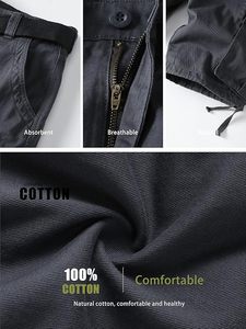 Stylish Men Cargo Shorts Soft Touch Fabric Custom Logo Option Ideal for Urban and Outdoor Fashion Collections - Product Image 4