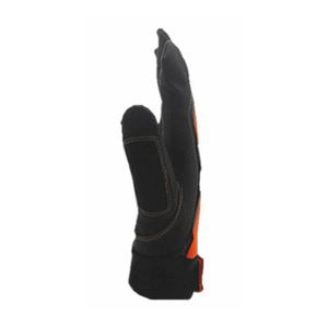 Gants de travail de mécanicien de haute qualité, résistants aux chocs, antidérapants, anti-coupures, anti-vibrations, en cuir TPR, avec sangle de poignet réglable - Product Image 3