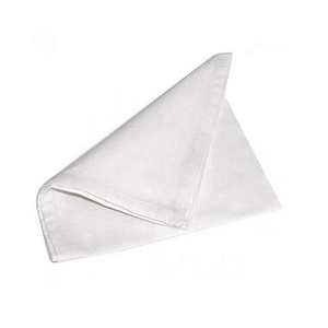Serviette de table pure lavable en machine pour hôtel 100% coton biologique mousseline certifiée écologique serviettes de table souples de luxe - Product Image 1