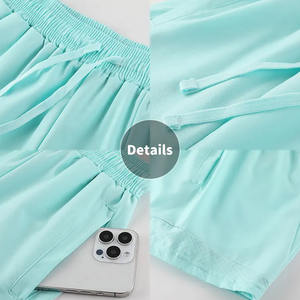 Haute efficacité luxe taille moyenne Denim Shorts surdimensionné jean pour femmes 2025 nouveautés dentelle épissage en détresse jean court - Product Image 5