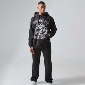 100% algodón nueva llegada conjunto de chándal para hombres Personalización completa al por mayor chándales cortavientos - Product Image 1