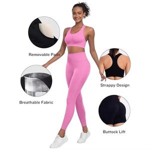 Sportswear Plus Size Fitness Wear for Women Custom Logo Yoga Active Wear Set Women Custom Logo Yoga Set Wholesale - Product Image 6
