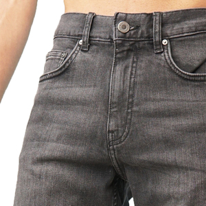 Alta calidad 100% algodón verano hombres pantalones cortos de mezclilla nueva llegada ropa de calle personalizada Bermudas pantalones cortos de mezclilla - Product Image 4