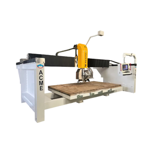 Machine de découpe CNC 5 axes à contrôle automatique pour modèle de comptoir en granit de cuisine en pierre de quartz - Product Image 1