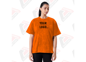 เสื้อยืดผ้ายีนส์ผ้าฟอกสีนวลสำหรับผู้หญิงผ้าปะติดผ้านุ่มใส่สบายทันสมัยเป็นมิตรกับสิ่งแวดล้อมฤดูร้อน - Product Image 2