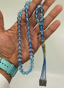 Tinh Khiết Hổ Phách Hồi Giáo Cầu Nguyện Hạt, 66 Hạt Hồi Giáo Thiết Kế Mới Agate Mân Côi Màu Sắc Nhựa Hổ Phách Tesbih Tasbeeh Subhah Misbaha - Product Image 5