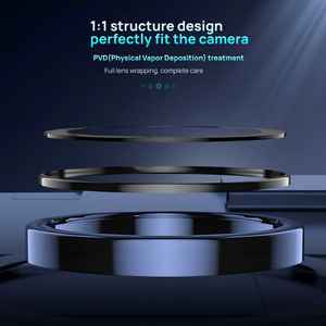 IPhone 용 사파이어 9H 강화 유리 카메라 렌즈 15 16 <span class=keywords><strong>17</strong></span> Pro Max 울트라 충격 방지 스크래치 방지 3D 2.5D 보호 휴대 전화 - Product Image 3