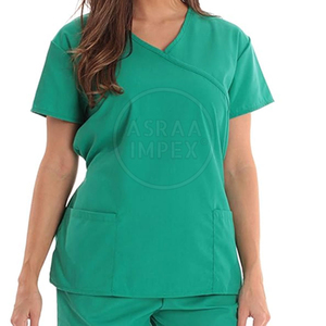 Uniforme de gommage médical pour femmes, nouveau design, ensembles de gommage pour vêtements de travail, en stock - Product Image 5