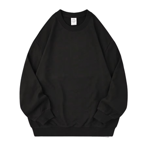 Sudaderas de hombre más vendidas 100% algodón sudaderas de cuello redondo de gran tamaño otoño suelta de talla grande Terry Tops sudaderas con capucha Casuales - Product Image 5