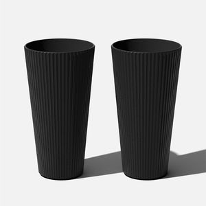 Vase en aluminium Blackbloom Porte-fleurs décoratif élégant et durable pour la décoration de la maison et de l'événement - Product Image 1