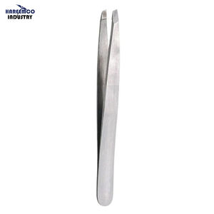 แหนบปลายเฉียงสแตนเลสสำหรับคิ้วและขนตา  ที่ดัดขนตาแบบพกพา  คลิปหนีบคิ้ว-เป็นมิตรกับสิ่งแวดล้อม - Product Image 1