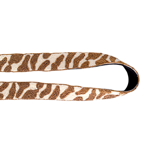 Elegantes cinturones de cuentas a mano, correas de monedero deportivas personalizadas para personas entusiastas, día de juego, equipo deportivo personalizado, colores 2025 - Product Image 1