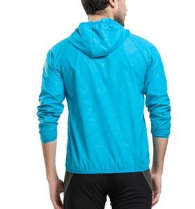 Chaqueta Cortavientos Personalizada de Fabricante, Ligera, Plegable, con Bolsillo Delantero, Media Cremallera y Logotipo Personalizado para Hombre - Product Image 2