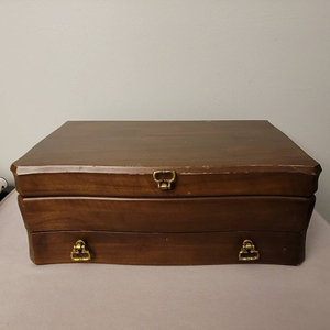 Wooden Vanity and <b>Watch</b> Box Handmade Square Shape Jewelry Storage Box and <b>Case</b> Gemes Stones Placements - Product Image 3