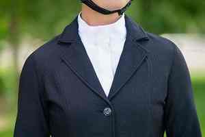 Chaqueta de competición de poliéster personalizable para mujer, prendas de vestir ecuestres al por mayor de gama alta para traje de equitación y productos equinos - Product Image 5