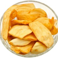 Vriesgedroogde jackfruit snacks, zoet, gesneden, vacuüm verpakt, groothandel, goedkoop