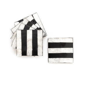 Sous-verres en nacre pour salons de thé et hôtels restaurants Tapis et tampons pour jus de café Sous-verres en nacre faits à la main - Product Image 3