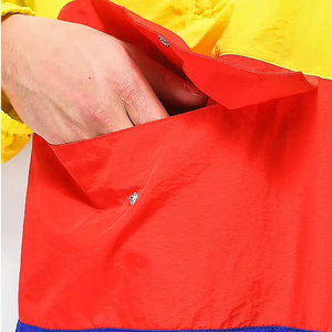 Conjunto Deportivo Personalizado para Hombre, de Invierno, Casual, de Secado Rápido, con Cierre de Cremallera, Impresión Digital, Chaqueta Cortavientos de Poliéster/Algodón, Sudadera con Capucha - Product Image 6