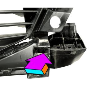 Griglia Paraurti PEUGEOT 2008 Serie 9826327480 (19>) - Product Image 5